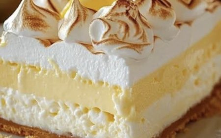 Lemon Meringue Bars