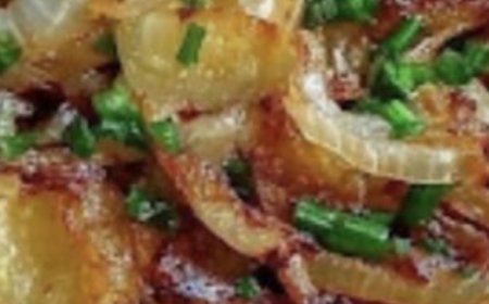 Fried Potatoes and Onions Recipe