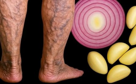 Garlic, Onion & Olive Oil Remedy for Varicose Veins