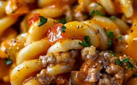 Recipe for Taco Pasta to Make at Night