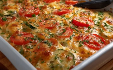 Crispy Potato Vegetable Bake – Better Than Pizza! ????????