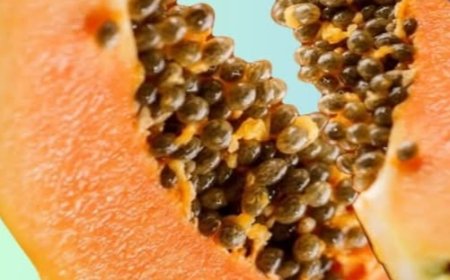 Eat papaya seeds daily for 7 days
