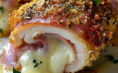 Chicken Cordon Bleu Rolls