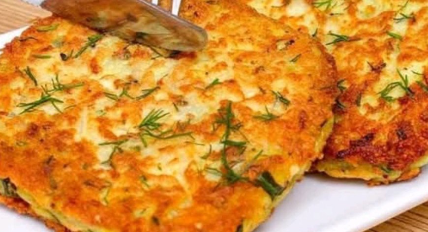 Crispy Parmesan Zucchini Potato Muffins