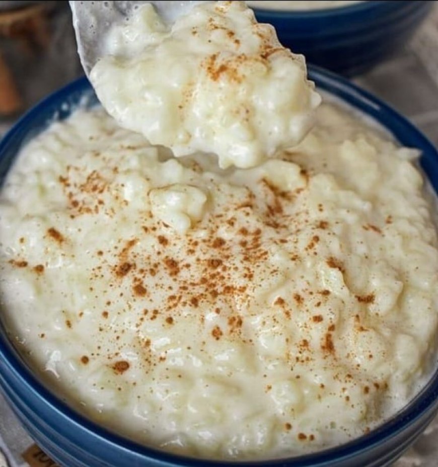 old fashioned rice pudding