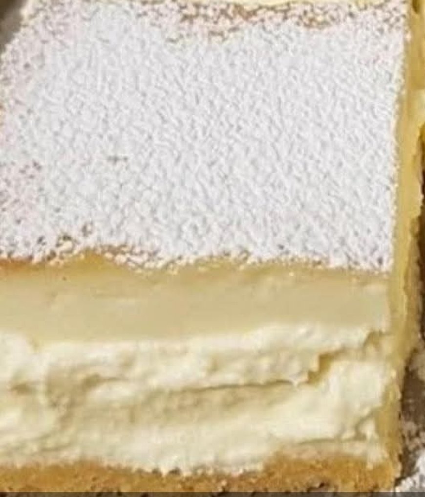 Vanilla Custard Cream Squares – A Timeless Dessert Delight