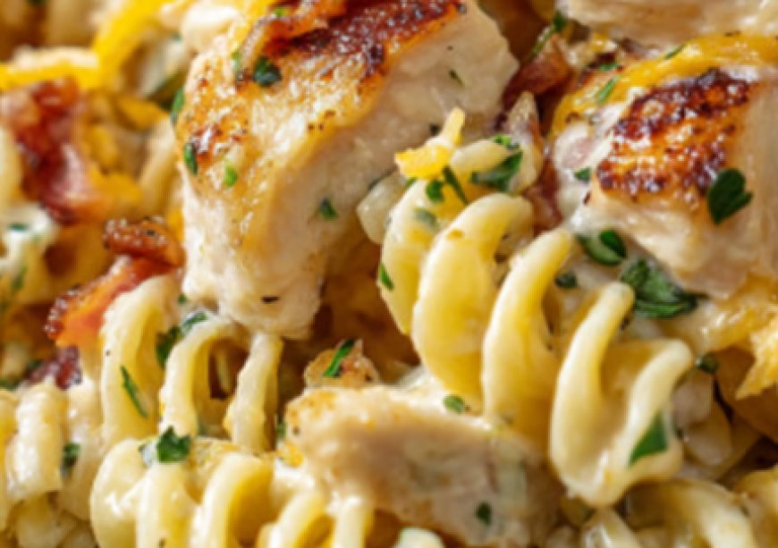 Chicken Bacon Ranch Pasta