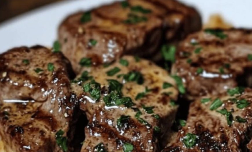 Garlic Butter Steak and Pasta