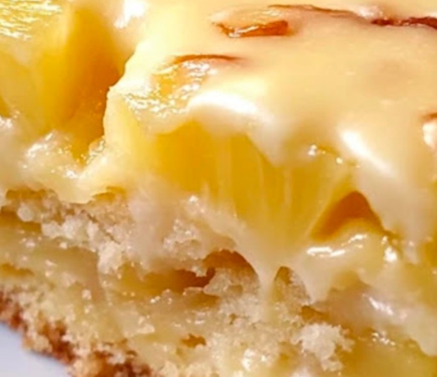 Hawaiian Pineapple Cake: A Sweet & Tropical Delight!