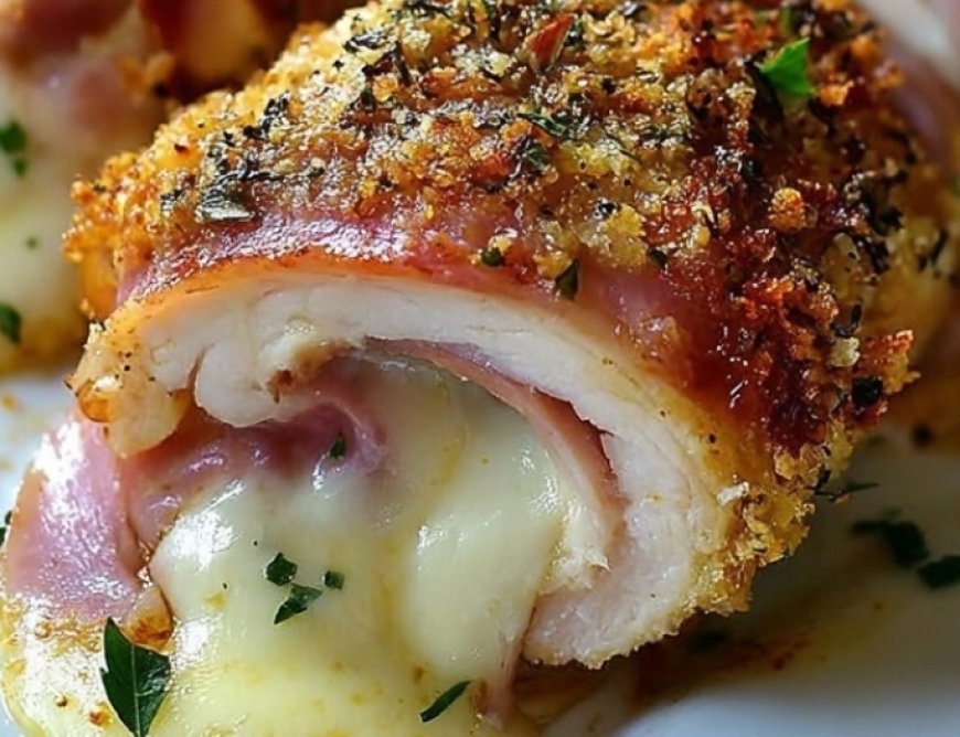 Chicken Cordon Bleu Rolls